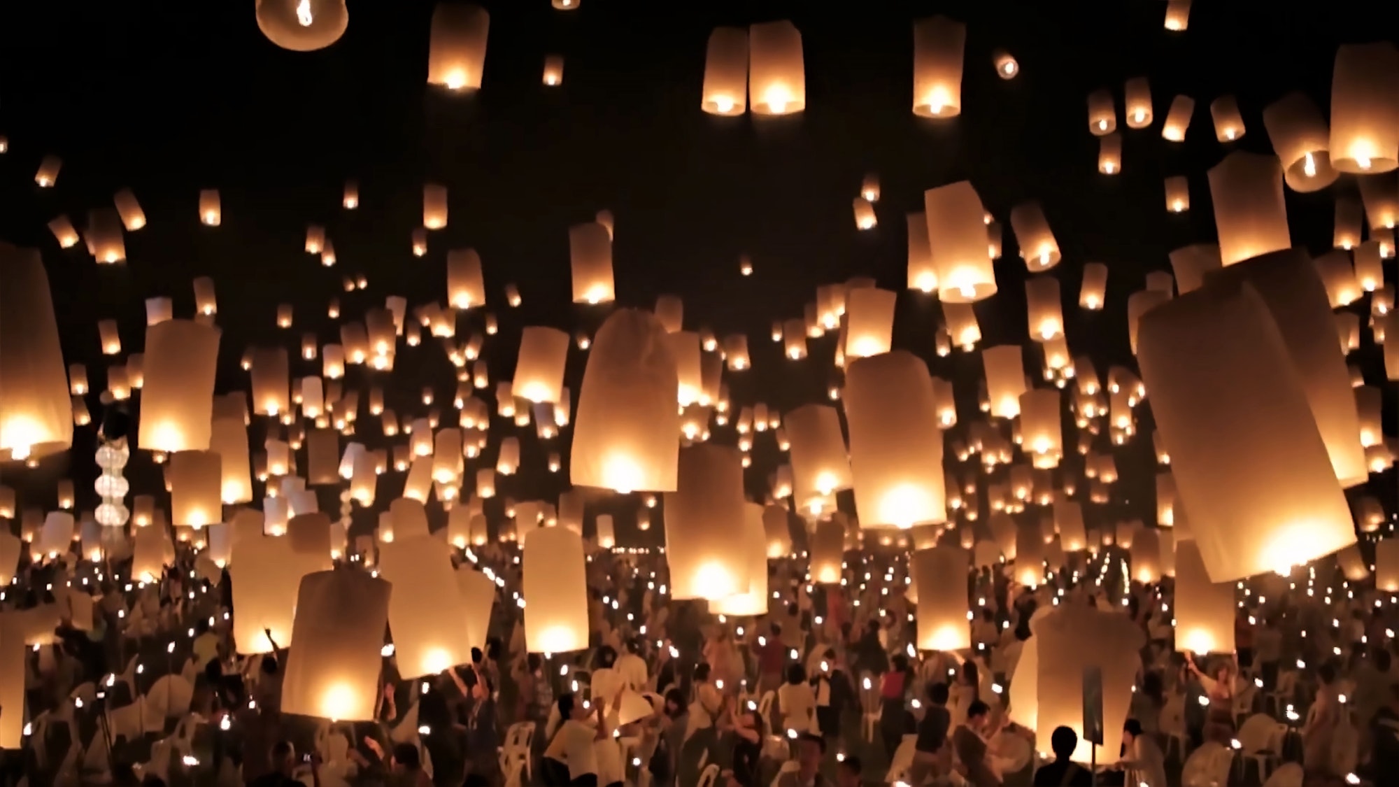 Lights Over America The 1 Sky Lantern Festival in America